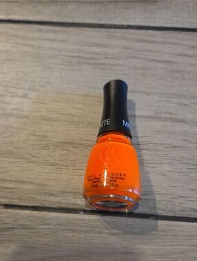 China Glaze Orange Knockout Neon Orange Matte Nail Polish